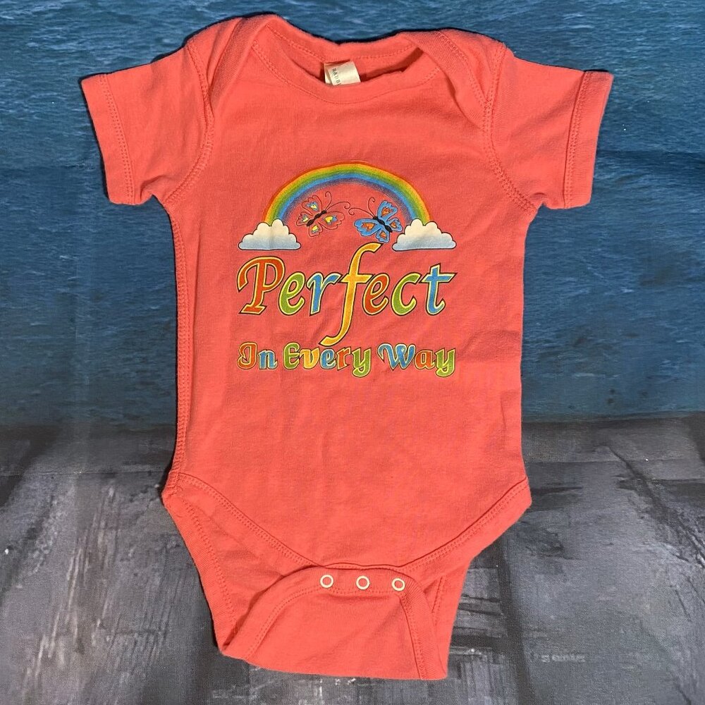 New without tags, pink short sleeve baby onesies